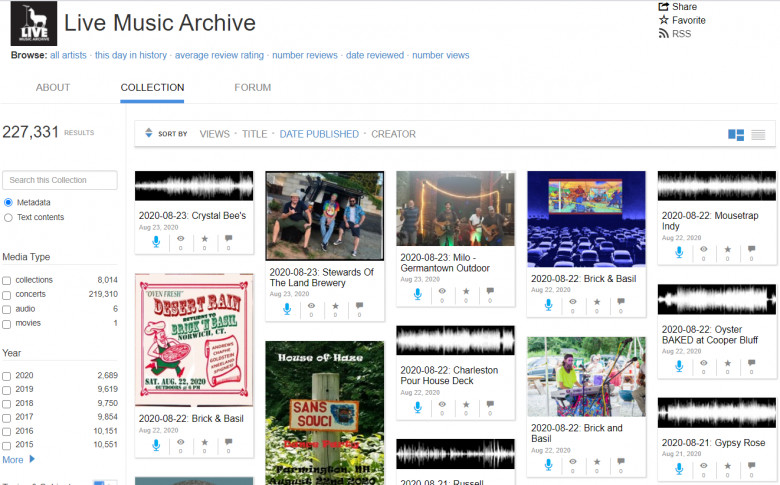 7. The Internet Archive