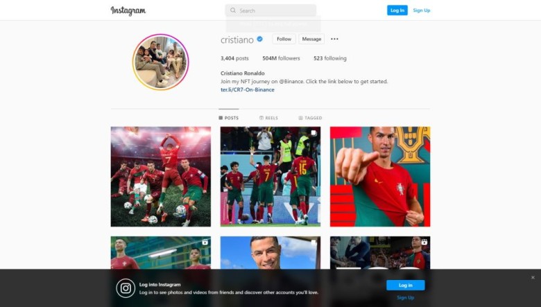 Instagram Kullanarak Hesap Olmadan Instagram Profilini Görüntüleme