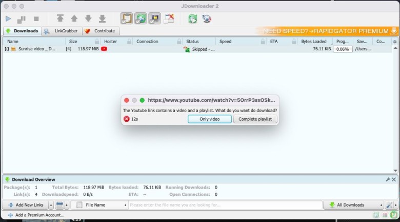 4. JDownloader