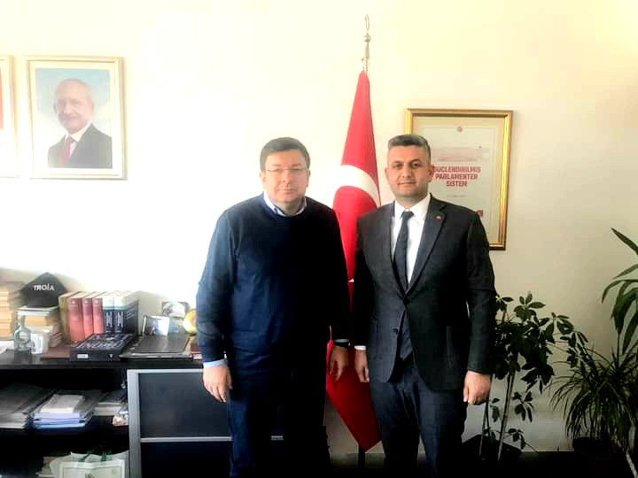 Iğdır'dan CHP milletvekili aday adayı Burkay Selahattin Güven, Ankara'dan sayın Muharrem Erkek ile görüşmeni gerçekleştirdi.