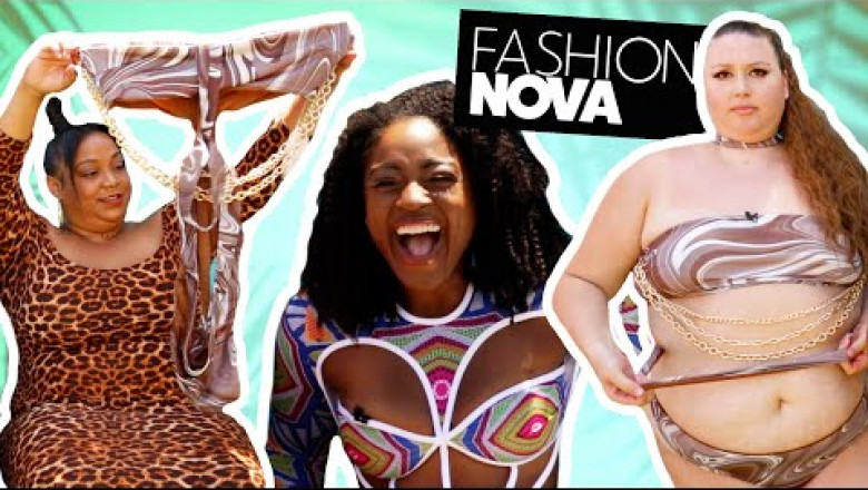 Fashion Nova'nın En Kullanışsız Bikinilerini Denedik