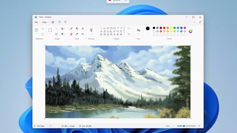 Ekran kayıt işlevini almak için Windows 11'in ekran alıntısı aracı