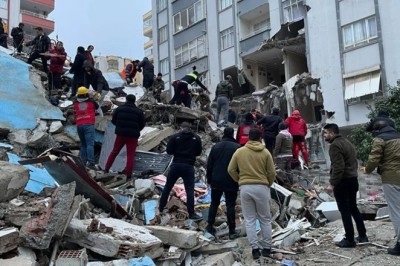 Kahramanmaraş merkezli 7.7 deprem meydana geldi