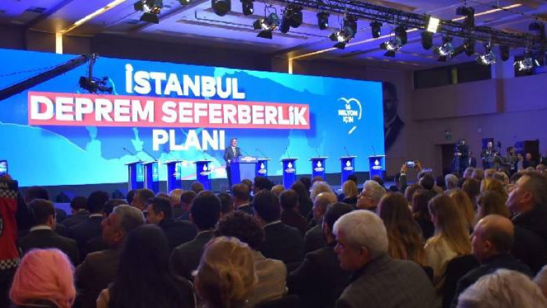 İBB, deprem seferberlik planını