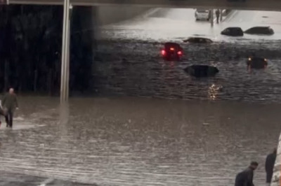 Diyarbakır'da Şiddetli Yağış Nedeniyle Yollar Kapandı