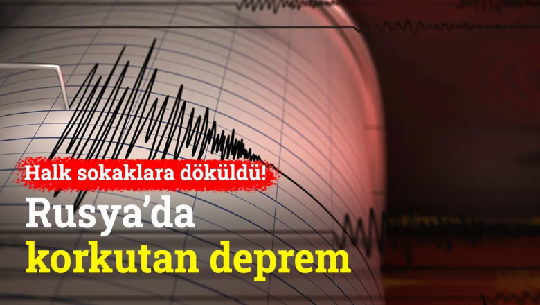 Rusya'nın Kamçatka Yarımadası'nda 6.9 Büyüklüğünde Deprem Meydana Geldi