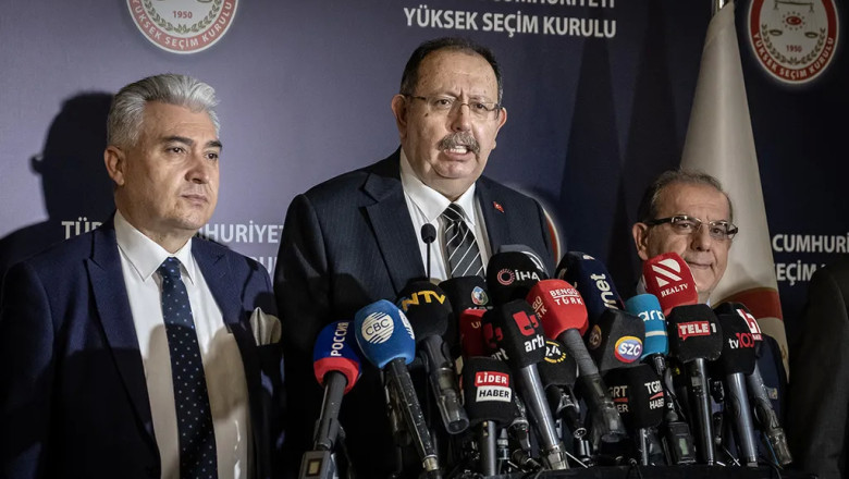 YSK Başkanı Ahmet Yener geçici seçim sonuçlarını açıkladı!