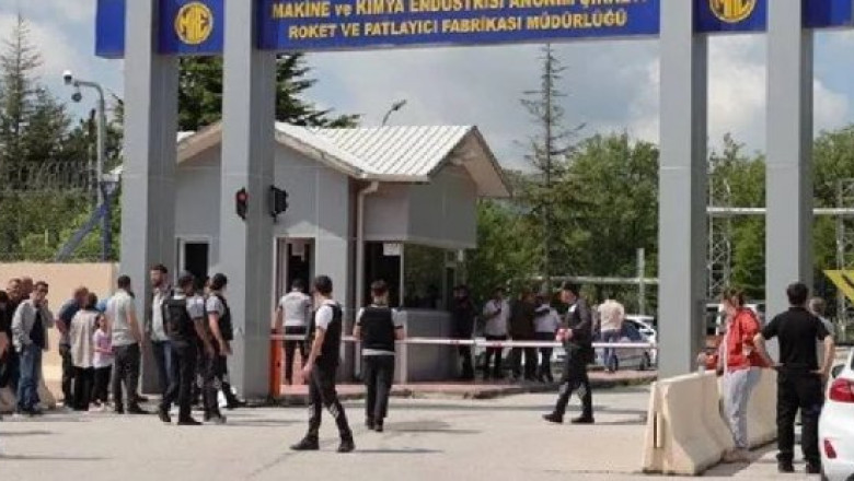 Ankara'daki MKE Roket ve Patlayıcı Fabrikası'nda patlama