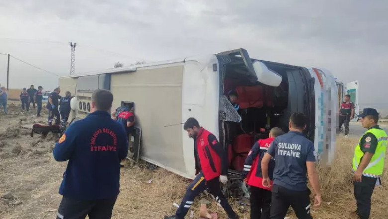 Amasya'da Yolcu Otobüsü Kaza Geçirdi: 6 Ölü, 35 Yaralı