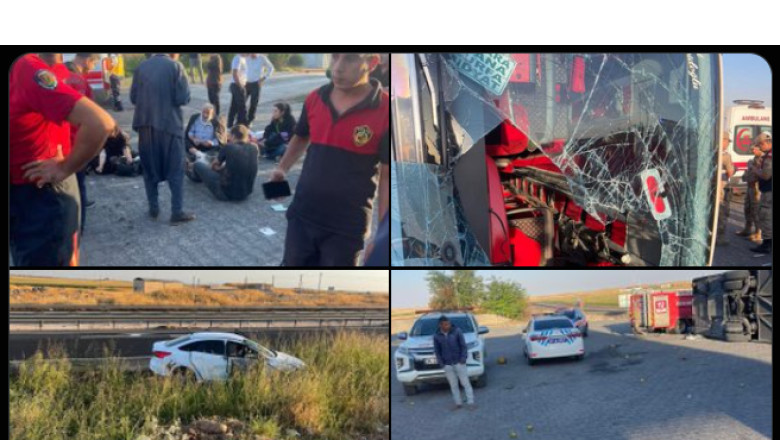 Şanlıurfa-Mardin Karayolunda Trafik Kazası: 2 Ölü, 25 Yaralı