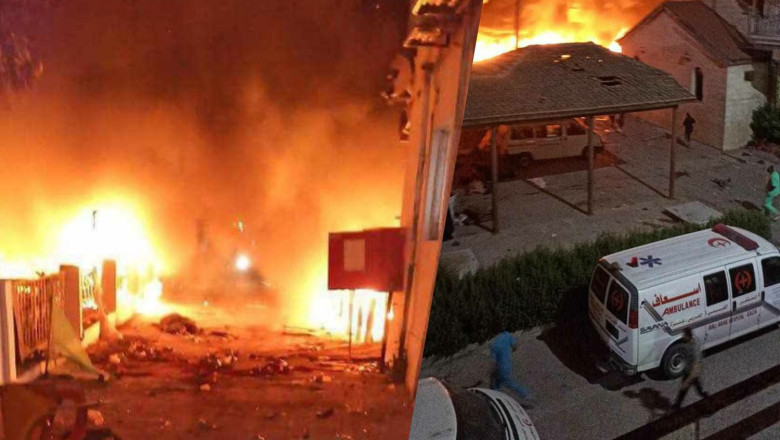 İsrail'in Gazze'deki hastane saldırısı: 500'den fazla ölü