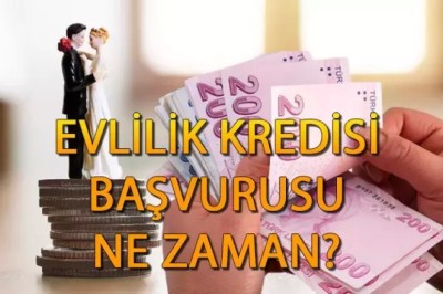 Evlilik kredisi başvuruları Ocak ayında başlıyor