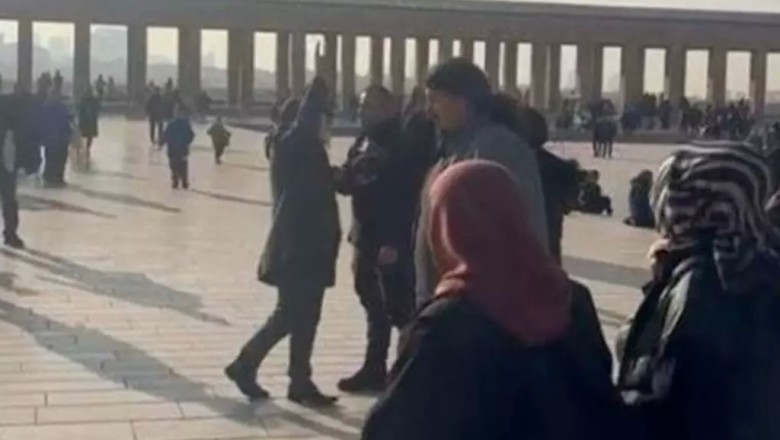 Anıtkabir'de cumhuriyete ve Atatürk'e hakaret eden şüpheli tutuklandı