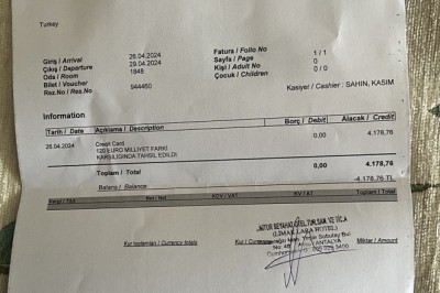 Antalya’daki Otel Skandalı: Müşteriye ‘Milliyet Farkı’ Ücreti