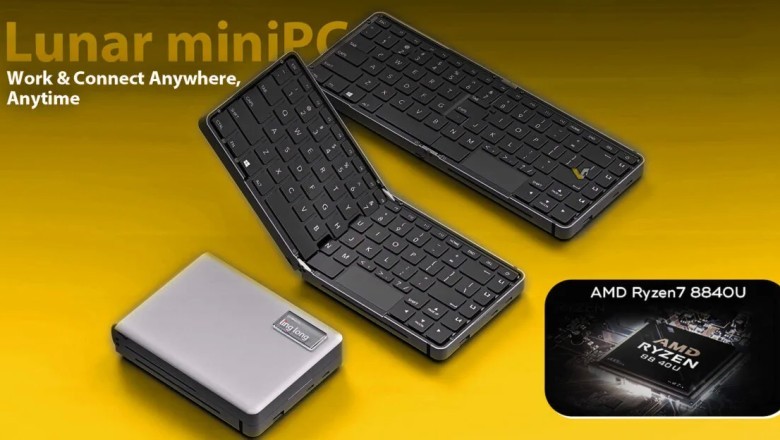 Kıvrılabilir, Mini PC-Keyboard Global Olarak Kickstarter'da Tanıtıldı