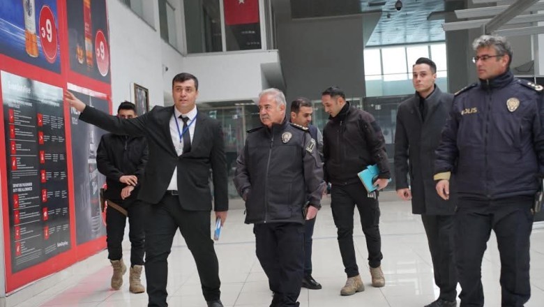 Emniyet Müdürü Niyazi Turgay'dan Aralık ve Dilucu sınır kapısına ziyaret